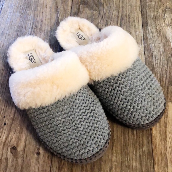ugg aira knit slippers